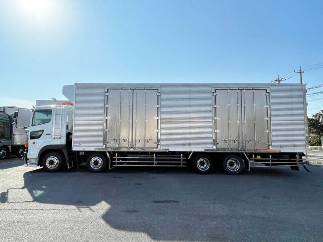 【1110】H29　プロフィア　冷凍バン　横観音2枚　4軸　サブエンジン　ジョロ4　キーストン　7速