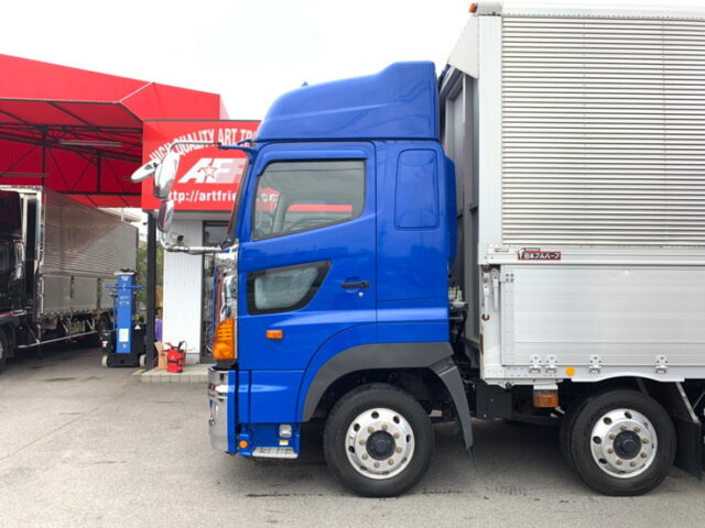 【1118】H28　プロフィア　ハイルーフ　ウィング　4軸　木床　アルミホイール