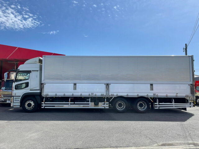 【1111】H30　17スーパーグレート　ハイルーフ　ウィング　総輪エアサス　融雪仕様　箱内高2500