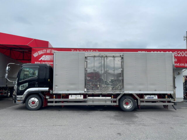 【1138】H22　フォワード　増トン　冷凍バン　両側観音　エアサス　ステンレス多数
