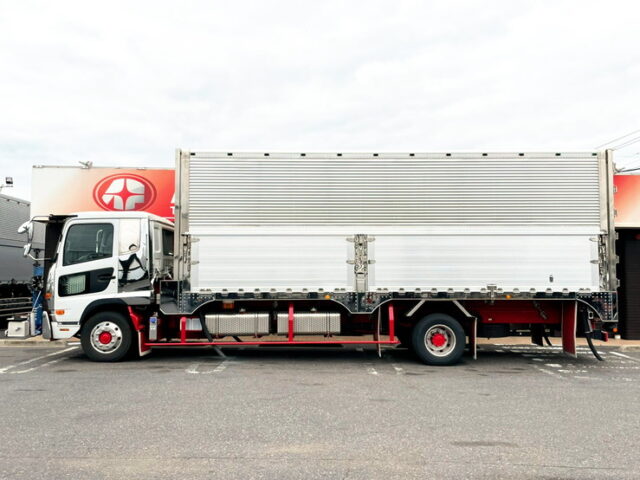 【1147】H27　コンドル　冷凍ウィング　造りボディ　増トン　アルミシマ床