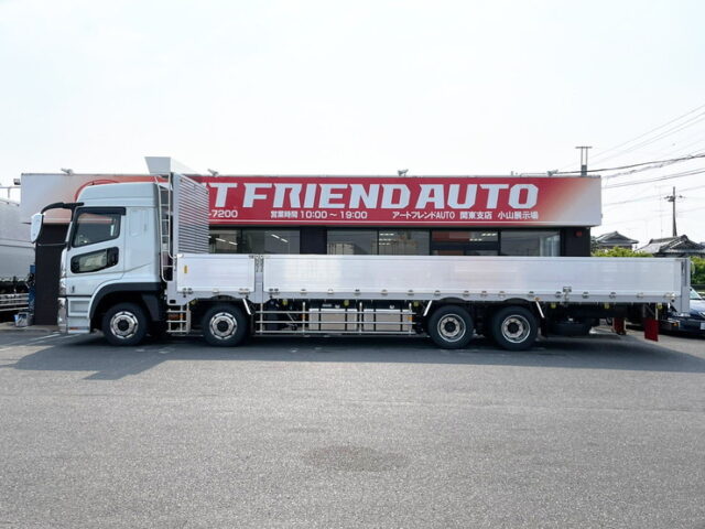 【1173】R3　17スーパーグレート　プレミアムライン　ハイルーフ　平ボデーアルミB　エアサス　未使用車