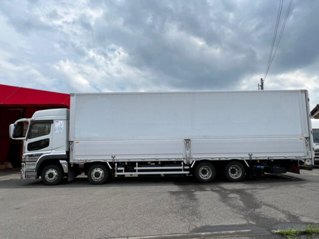 【1186】H30　17スーパーグレート　ハイルーフ　ウィング　床鉄　アルミホイール