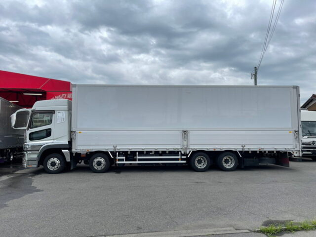 【1185】H30　17スーパーグレート　ハイルーフ　ウィング　床鉄　アルミホイール