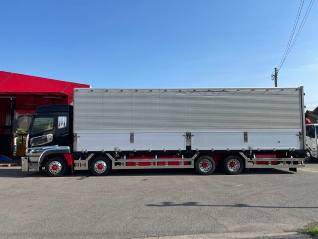 【1124】H20　スーパーグレート　ハイルーフ　ウィング　ステンレスサイドバンパー　アルミホイール