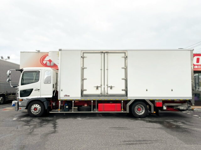 【1244】H30　17レンジャー　冷凍バン　標準幅　キーストン床　格納ゲート　エアサス