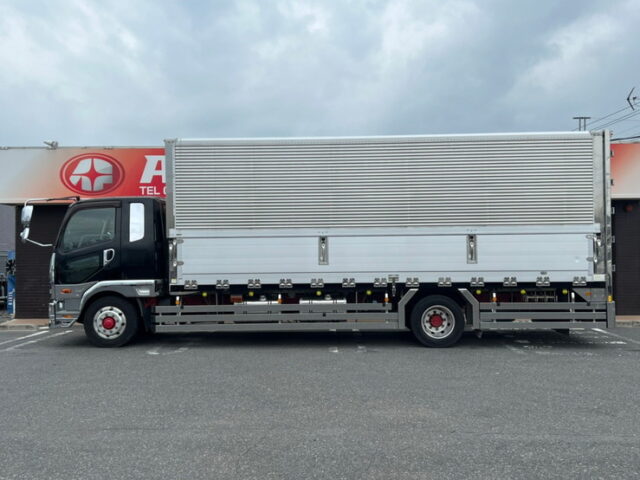 【1235】H25　ファイター　増トン　ウィング　カスタム　ジョロダーレール4列　木床