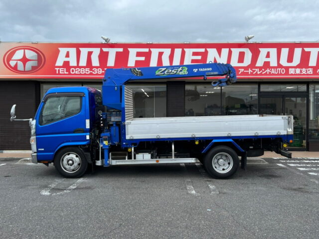 【1253】H28　ブルーテックキャンター　4段フックイン　標準幅　セミロング　150馬力