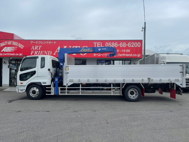 【1264】R4　ファイター　増トン　4段クレーン　未使用車　ラジコン　フックイン　差し違い　角足　6000セミワイド