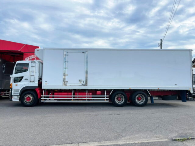 【1248】H23　プロフィア　冷凍バン　サブエンジン　2エバ　総輪エアサス　左横扉