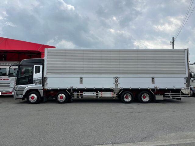 【1238】H22　スーパーグレート　ハイルーフ　冷凍ウィング　7速　国産エンジン　木床