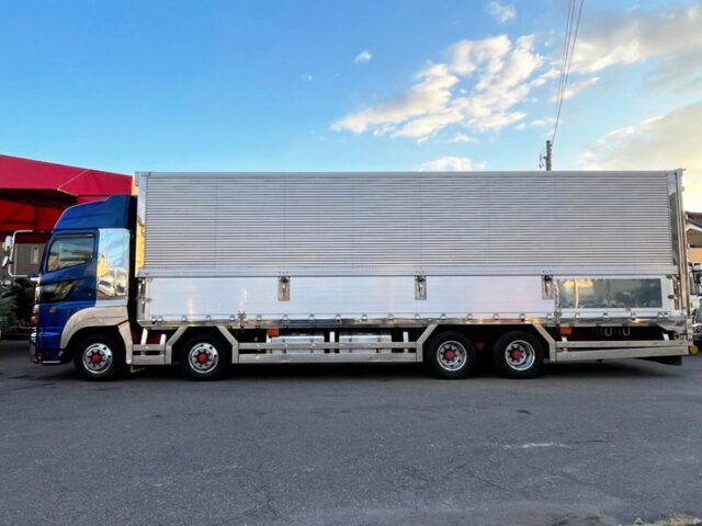 【1266】H28　プロフィア　ハイルーフ　ウィング　架装多数　木床　ジョロダーレール4列