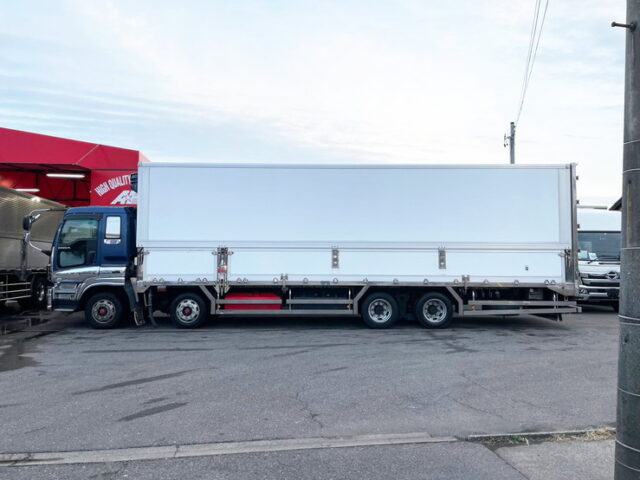 【1327】H22 ギガ 冷凍ウィング スムーサー 床アルミシマ 低温設定 380馬力