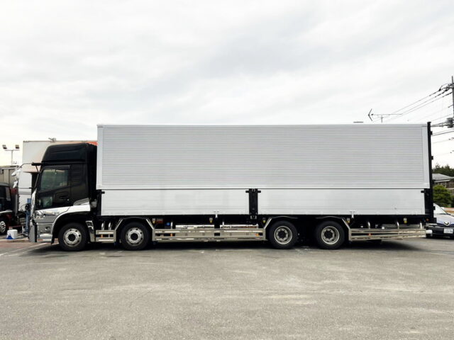 【1416】H30　クオン　ハイルーフ　ウィング　格納ゲート付　木床　