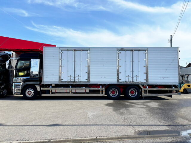 【1412】H30　17スーパーグレート　ハイルーフ　冷凍バン　プレミアムライン　サブエンジン式冷凍機　ジョロ4キーストン