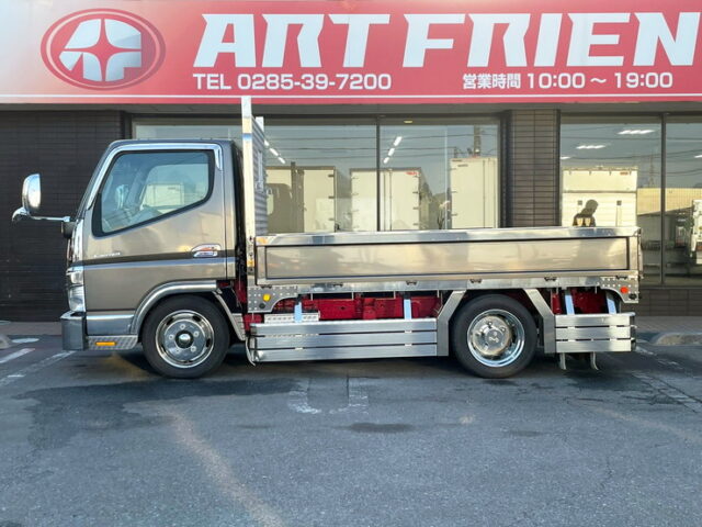 【1448】H21 キャンター　平ボデー　架装多数