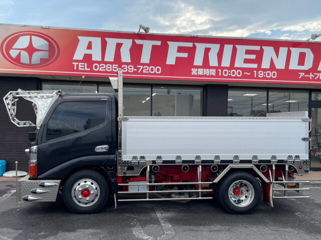 【1456】H15　デュトロ　平アルミブロック　架装多数　マニ割り　マフラーチェンジャー