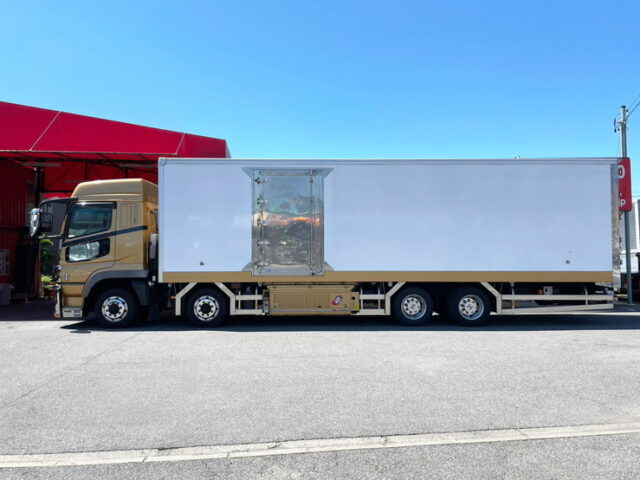 【1468】H28　スーパーグレート　ハイルーフ　冷凍バン　サブエンジン　格納ゲート　レール移動式間仕切り