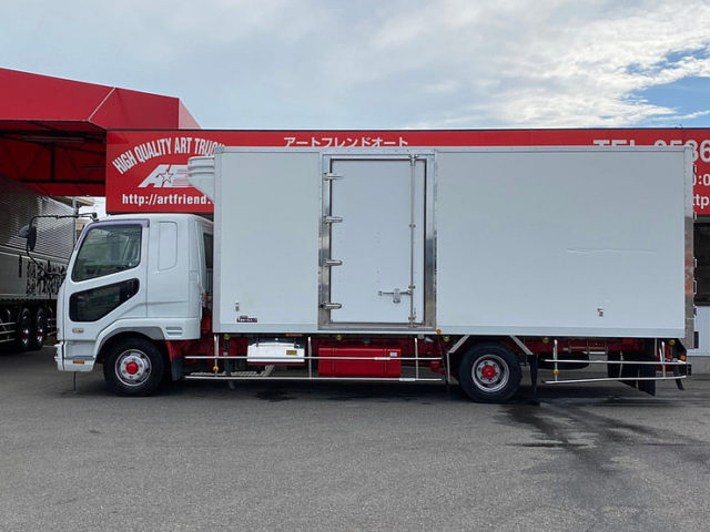 【621】H20　ファイター　エアサス　冷凍バン　横扉