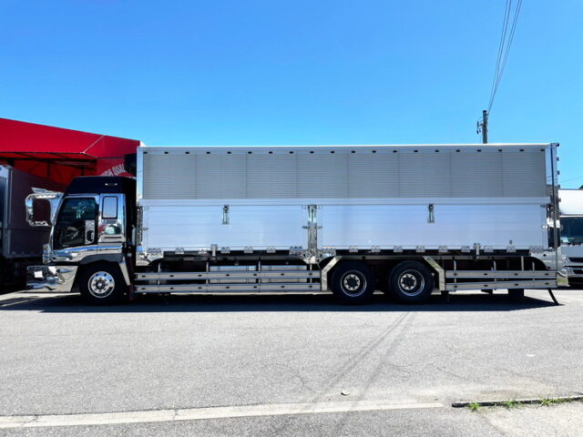 【1517】H15　ギガ　ハイルーフ　冷凍ウィング　造りボディ　1M10アオリ　キャデラックバンパー　410馬力