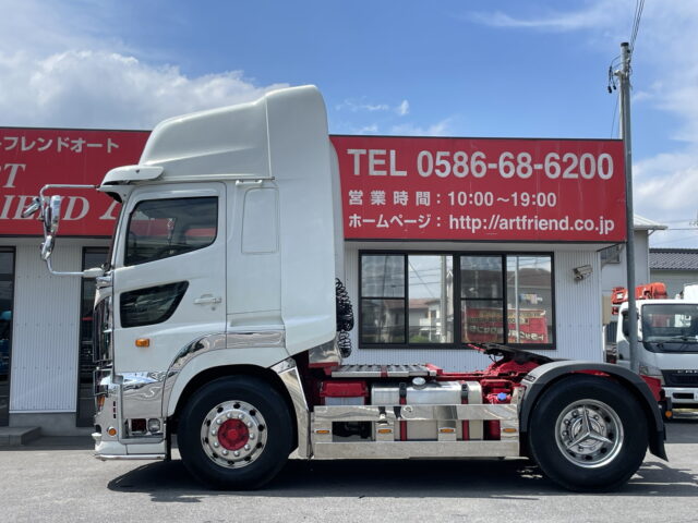 日野　17プロフィア　トラクターヘッド　架装多数　ハイルーフ