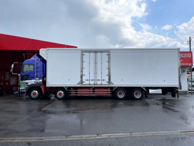 日野　プロフィア　冷凍バン　サブエンジン　キーストン　ジョロダー4列