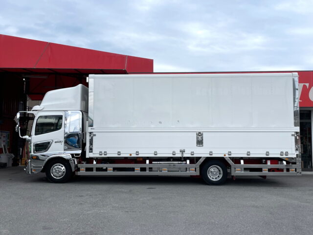 日野　17レンジャー　ハイルーフ　ウィング　架装多数　跳上ゲート　後輪エアサス