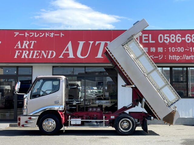 日野　デュトロ　標準幅　10尺　ダンプ　架装多数　5速MT　