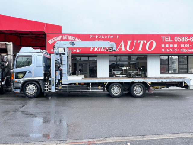 レンジャープロ　増トン　ハイジャッキセルフ　4段クレーン　ウィンチ/あゆみ板付　荷台長6500