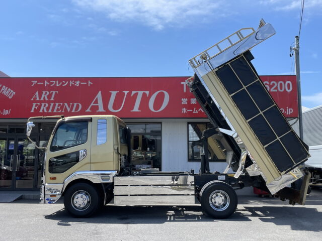 ふそう　ファイター　ダンプ　架装多数　メッキホイール　6発ターボ　240馬力