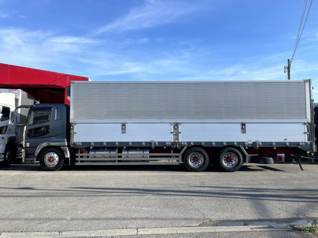 スーパーグレート　冷凍ウィング　90アオリ　木床　国産エンジン　7速MT