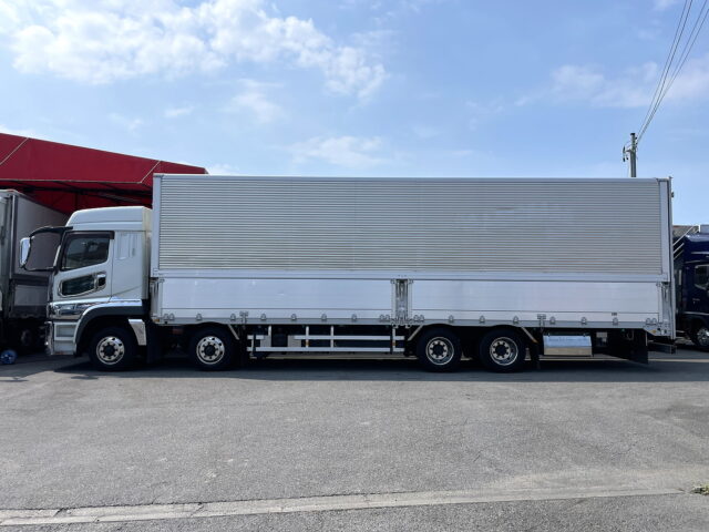 17スーパーグレート　ハイルーフ　ウィング　メッキ多数　アルミホイール　木床