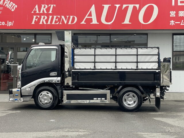 日野　デュトロ　標準幅　10尺　ダンプ　架装多数　エアー式バンパー昇降機　150馬力