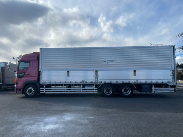 日野 プロフィア ハイルーフ アルミウィング 車検付 360馬力 アルミホイール ジョロダー4列