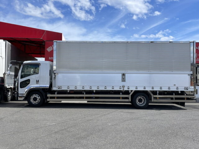 いすゞ：フォワード：増トン：ウィング：7200ボデー：ワイド：6発ターボ