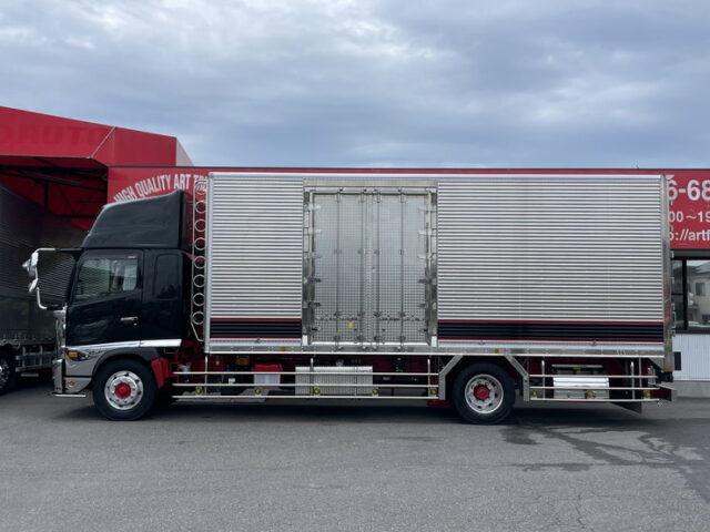 日野：17レンジャー：ハイルーフ：増トン：冷凍バン：エアサス：ジョロ4キーストン