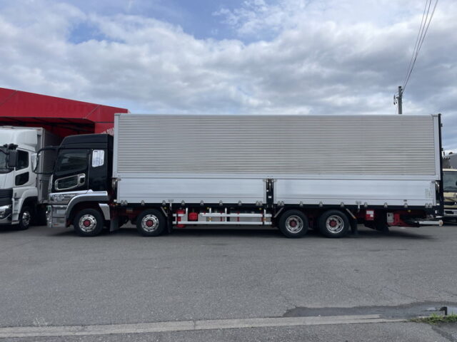 17スーパーグレート　ハイルーフ　ウィング　アルミホイール　格納ゲート付