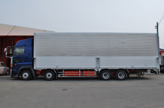 【395】日野プロフィア　低床　アルミウイング　ハイルーフ　リアエアサス