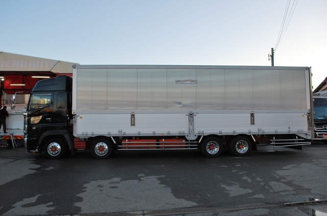 【321】日野　プロフィア　低床　アルミウイング　ハイルーフ　総輪エアサス　