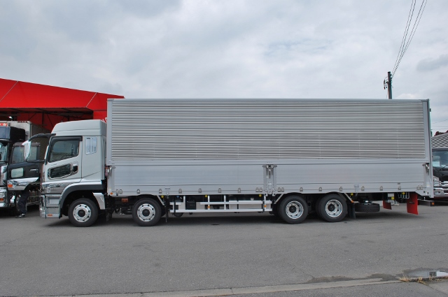 ★【564】登録済未使用車　三菱ふそうスーパーグレート　低床アルミウイング