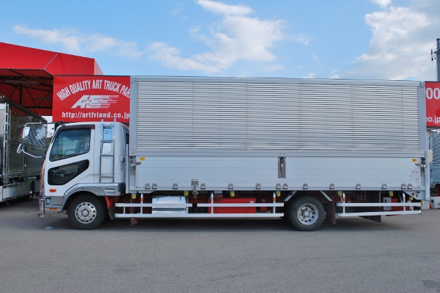 【393】三菱ふそうファイター　ワイド　アルミウイング　跳ね上げＰＧ