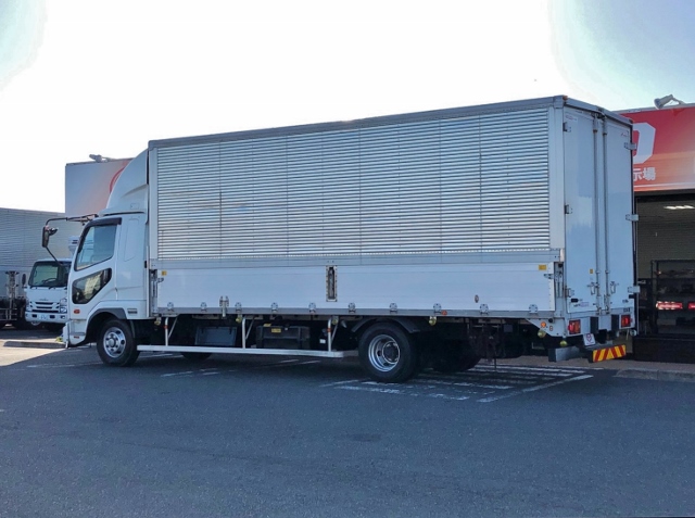 【345】三菱ふそう　ファイター　ワイド　アルミウイング　リアエアサス