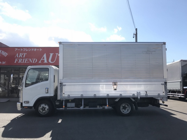 【198】いすゞエルフ　アルミウイング　ワイドロング