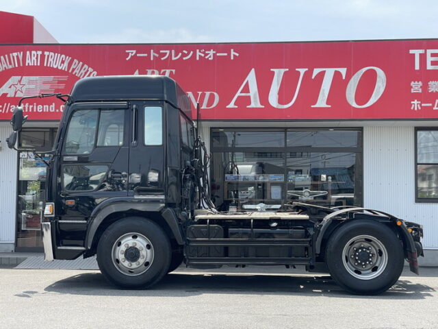 日野：テラヴィ：ハイルーフ：トレーラーヘッド：後輪エアサス：第5輪荷重11.500㎏