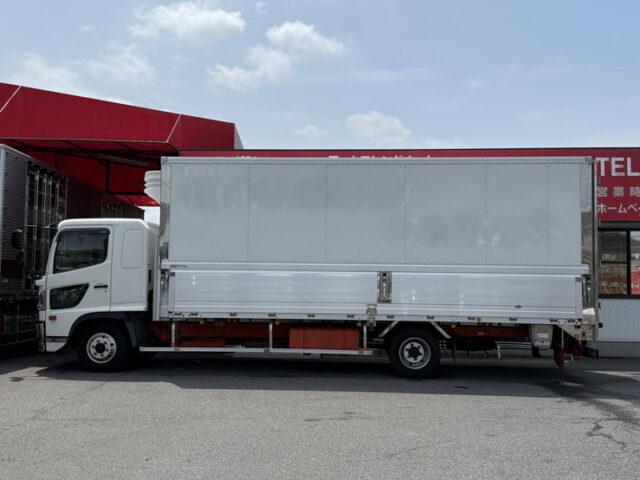 日野：レンジャープロ：冷凍ウィング：6200ワイド：ステンレス床：アルミホイール