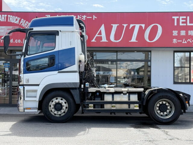 17スーパーグレート：ハイルーフ：トレーラーヘッド：ブタ鼻付：第5輪荷重11.500㎏