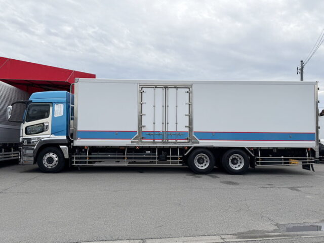 17スーパーグレート：ハイルーフ：冷凍バン：アルミホイール：サブエンジン：ジョロ4キーストン