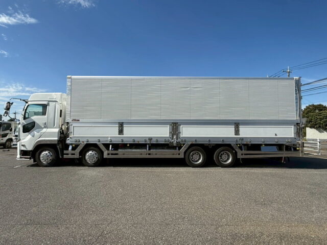 いすゞ：ギガ：冷凍ウィング：サブエンジン：ジョロ4キーストン：ステンレス多数