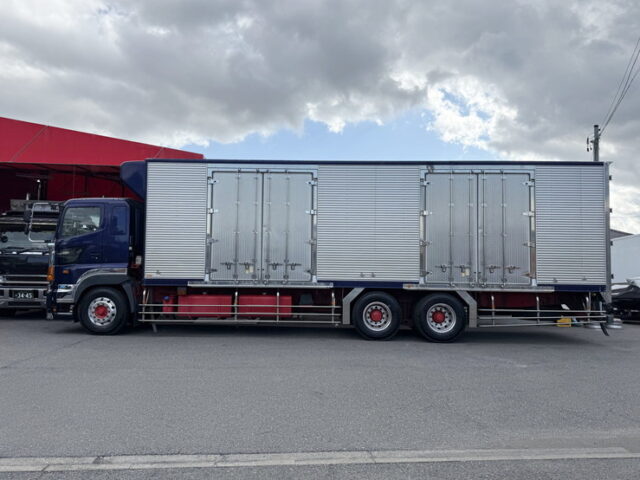 日野：プロフィア：冷凍バン：メッキ多数：サブエンジン：ジョロ4キーストン