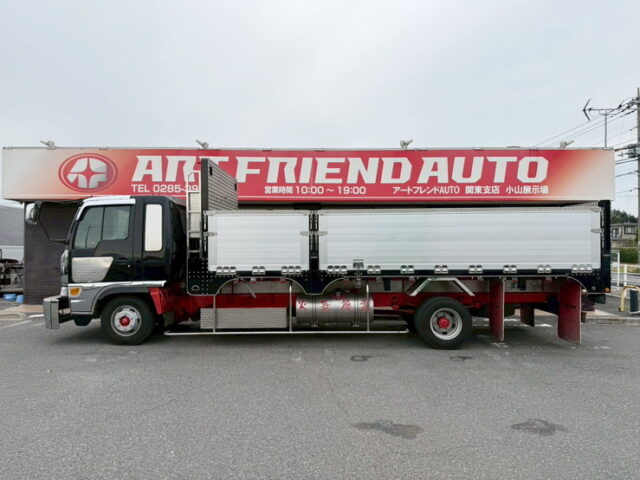 【委託販売】スペースレンジャー：平ボデーアルミブロック：架装多数：生エンジン